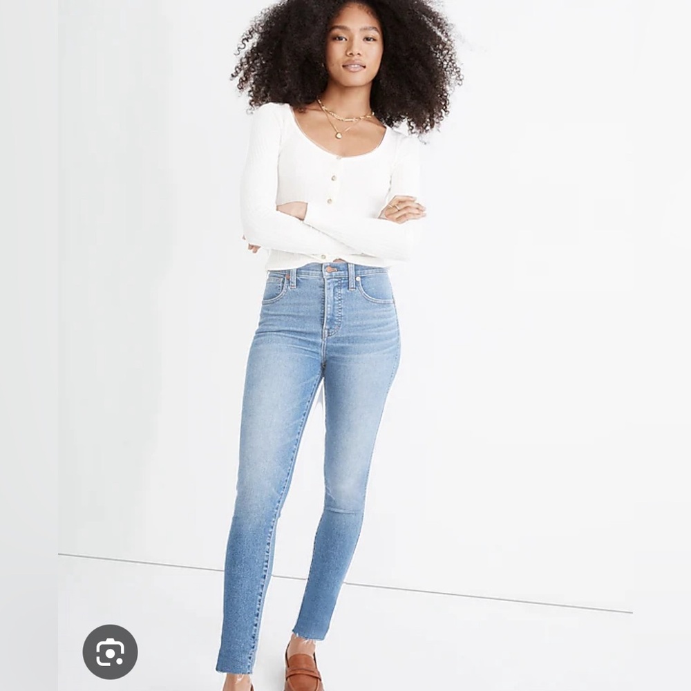 NWT Madwell Skinny 10 inch Jean